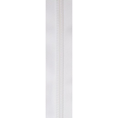 Abbeyshea Fabrics #10 Coil Zipper Chain White One Size - 9999