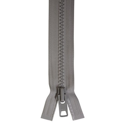 Abbeyshea Fabrics YKK «  #10 Vislon Lock Slide in60ininGrey Grey - 10034