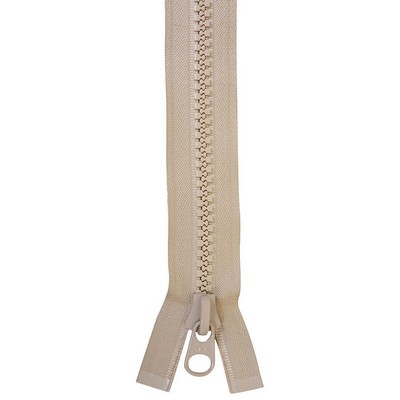 Abbeyshea Fabrics #10 YKK Vislon Non-Lock Slide in30inin Beige Beige - 10062