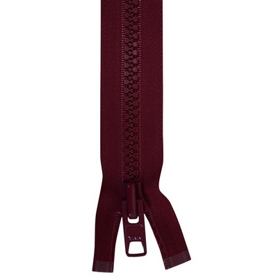 Abbeyshea Fabrics #10 YKK Vislon Lock Slide in120inin Burgundy Burgundy - 10098