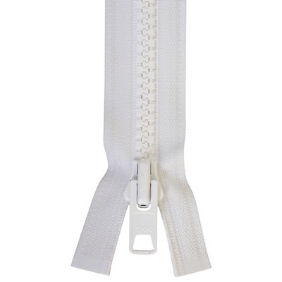 Abbeyshea Fabrics in#10 Vislon white 24inin Lock-Slide White - 9977