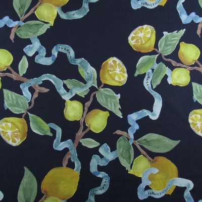 Hamilton Fabric CITRINA NAVY