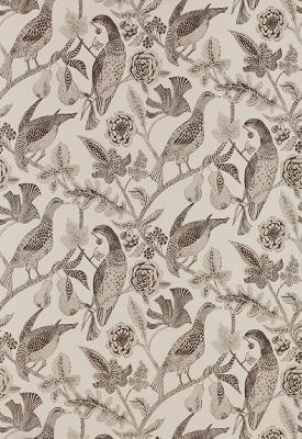 Schumacher Wallpaper KATMANDU GRAPHITE