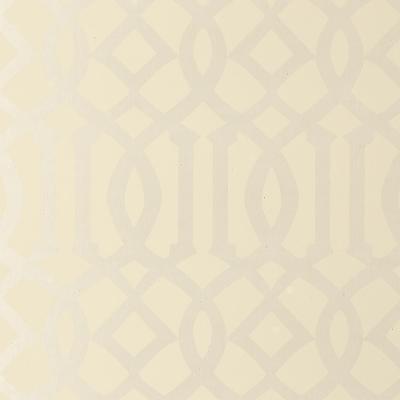 Schumacher Wallpaper IMPERIAL TRELLIS ALABASTER