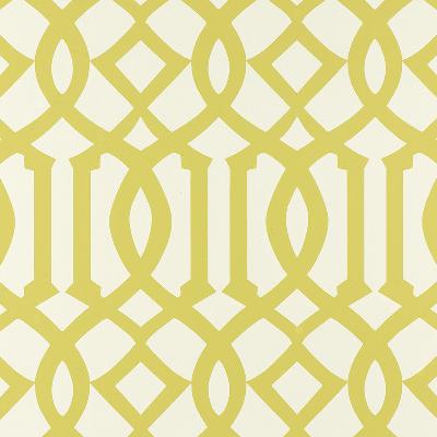 Schumacher Wallpaper IMPERIAL TRELLIS CITRINE