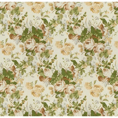 Lee Jofa MAISIE LINEN TAN/LEAF