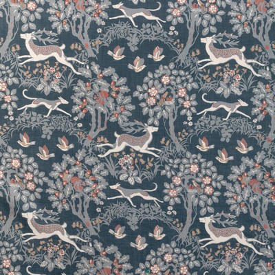 Lee Jofa MILLE FLEUR PRINT DENIM