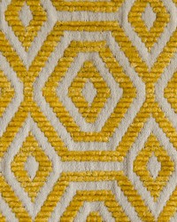 Scalamandre Geometric Drops Misted Yellow Fabric