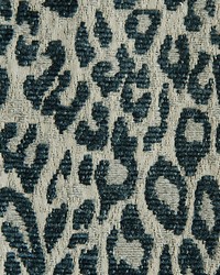 Scalamandre Leopard Orion Blue Fabric