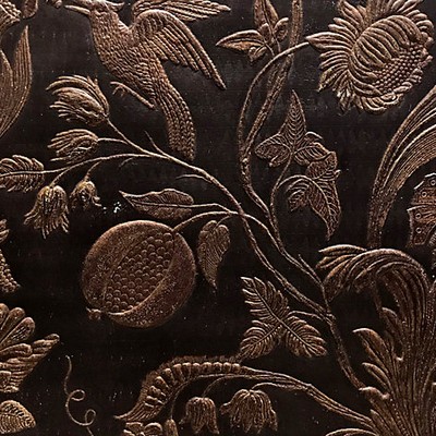 Old World Weavers CUIR EDEN MARON/GOLD