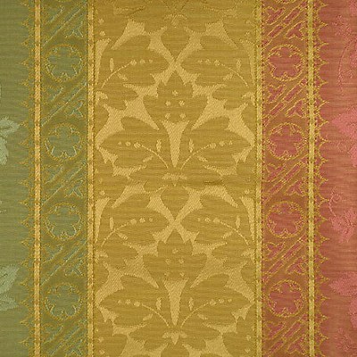 Scalamandre VERONA RIGATO PINK & VERDE