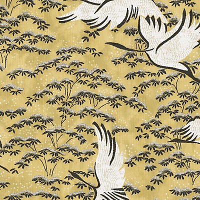 Scalamandre Wallcoverings GRU MAGNUS - GRASSCLOTH GIALLO