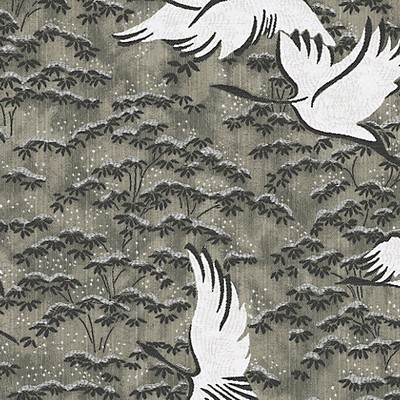 Scalamandre Wallcoverings GRU MAGNUS - GRASSCLOTH GRIGIO