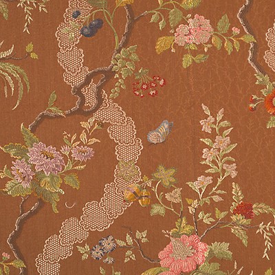 Scalamandre APRILE MAROON