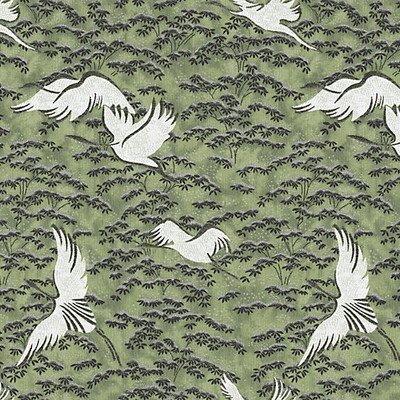 Scalamandre Wallcoverings GRU VERDE