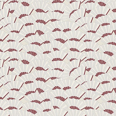 Scalamandre Wallcoverings SOGI ROSSO