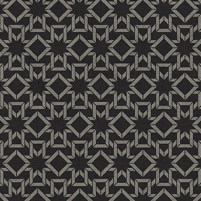 Scalamandre Wallcoverings ZISA - WALLPAPER NERO