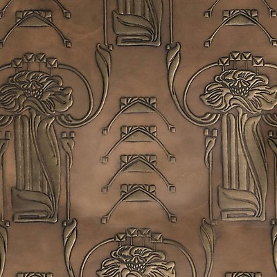 Old World Weavers CUIR SERIE 1900 NATURAL & GOLD