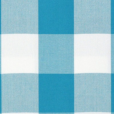Old World Weavers POKER LARGE PLAID AQUA