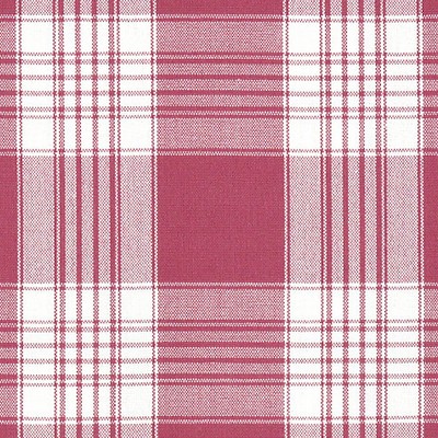 Old World Weavers POKER PLAID BERRY