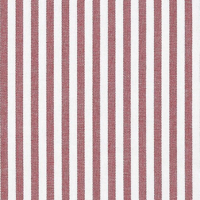Old World Weavers POKER TICKING STRIPE RED