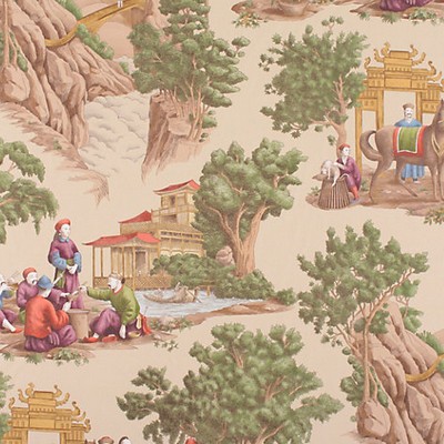 Old World Weavers MANDARIN TOILE DOCUMENT
