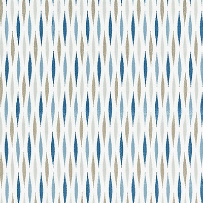 Grey Watkins CASCADE EMBROIDERY BLUESTONE