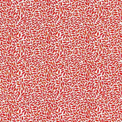 Grey Watkins MEADOW EMBROIDERY PAPAYA