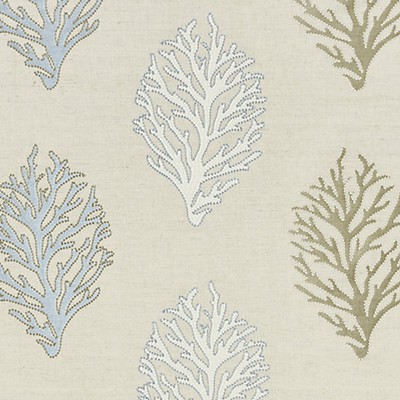 Grey Watkins CORAL REEF EMBROIDERY SAND