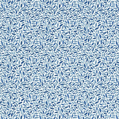 Grey Watkins MEADOW EMBROIDERY MARINE