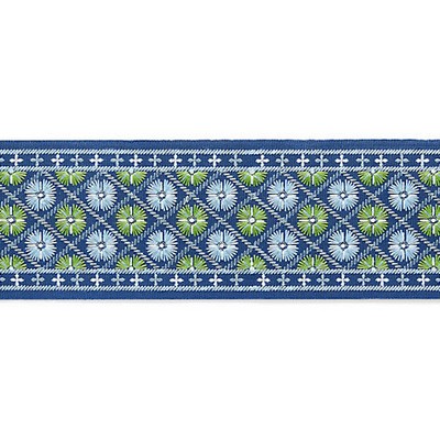 Grey Watkins HANSEL EMBROIDERED TAPE BLACKBERRY FIELDS