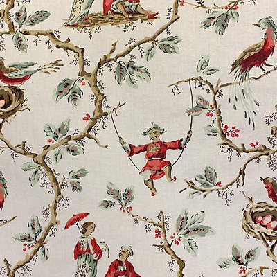 Scalamandre MANDARIN BALANCOIRE BLEU