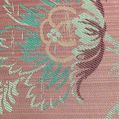 Scalamandre DAUBIGNE MULTI ON ROUGE