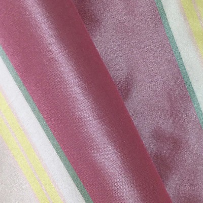 Scalamandre CASTIGLIONE TAFFETA ROSE, YELLOW & GREEN