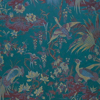 Scalamandre LA PARADE DES OISEAUX PAON