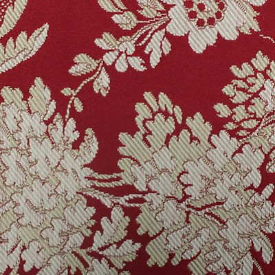 Scalamandre LES AMOURS SEAT & BACK ROUGE