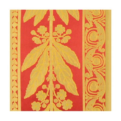 Scalamandre LANNES BORDURE ROUGE