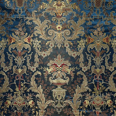 Scalamandre VERDI LAMPAS SAPHIR