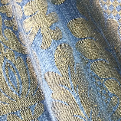 Scalamandre DAMAS TANLAY BLEU