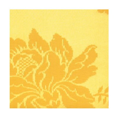 Scalamandre ALICANTE DAMASK BRIGHT YELLOW