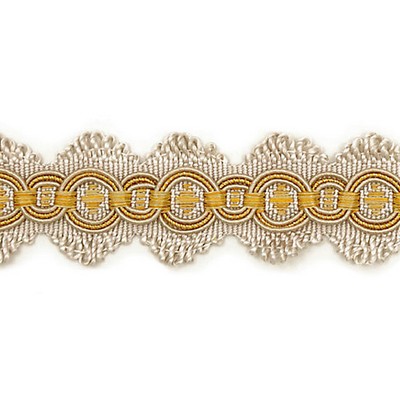 Scalamandre Trim SIECLE CANDIDE BRAID GILDED ALABASTER
