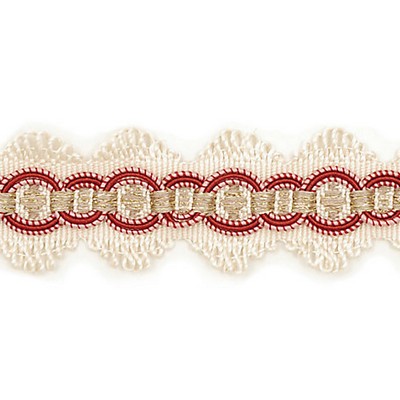 Scalamandre Trim SIECLE CANDIDE BRAID RASPBERRY
