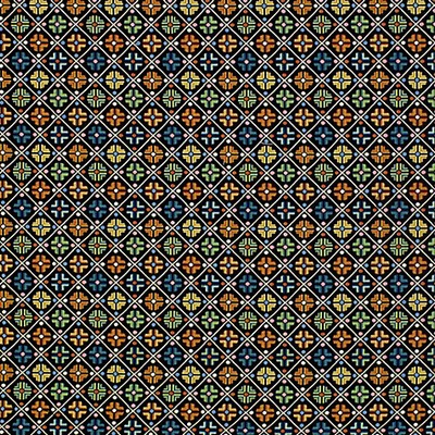 Old World Weavers KIROV  BLACK/MULTI