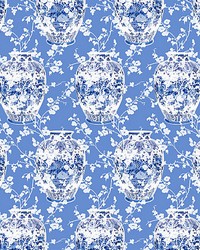 Scalamandre Filagree  Sheer Blue Fabric