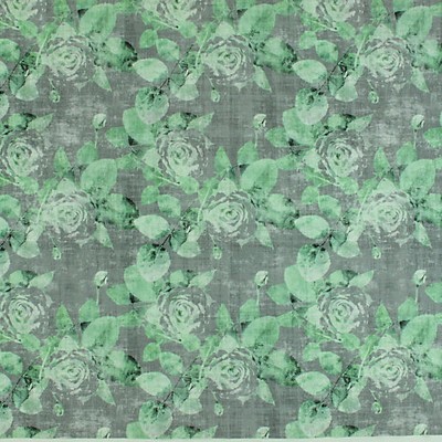 Scalamandre ROSE TRELLIS CHARCOAL GREEN