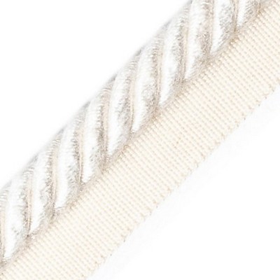 Scalamandre Trim FRANGE TORSE CABLE WITH TAPE A CRAIE