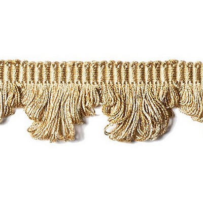 Scalamandre Trim FRANGE TORSE SCALLOPED FRINGE GAZELLE