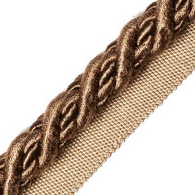 Scalamandre Trim HARMONIE CORD WITH TAPE A MARRON GLACE