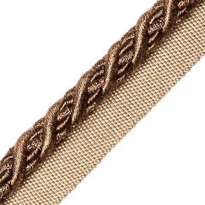 Scalamandre Trim HARMONIE CORD WITH TAPE B MARRON GLACE