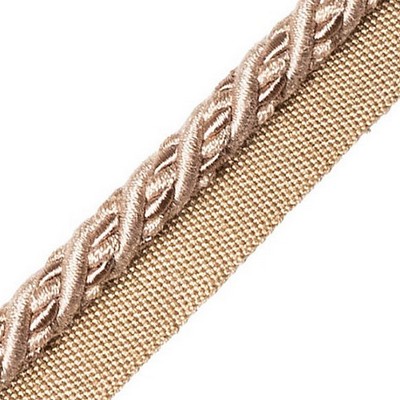 Scalamandre Trim HARMONIE CORD WITH TAPE B VIEUX ROSE